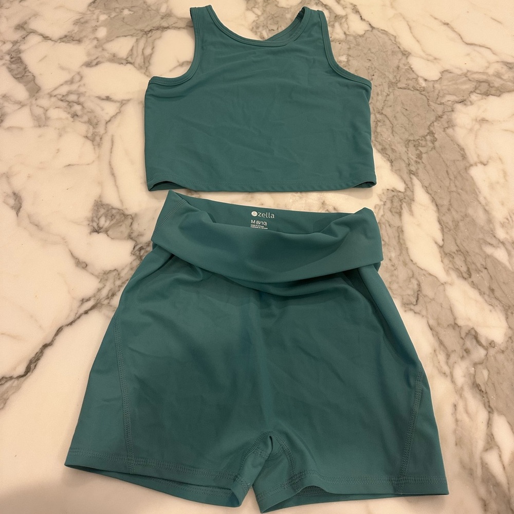 Zella Teal Activewear Set